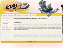 Tablet Screenshot of ezgiofset.net